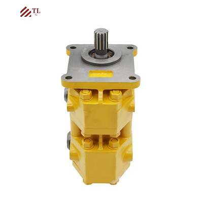 Shantui Bulldozer SD16 Kunden benötigen Duplexpumpe 16T-70-10000 mit Solenoidventil