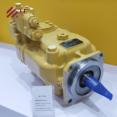 6E-3136 0R-7682 Hydraulische Pumpe für den -Motorrat 120H 120H ES 120H NA 120K 120K 2 12H 12K 135H 135H NA 140H 140K 140K 2 160H 160K